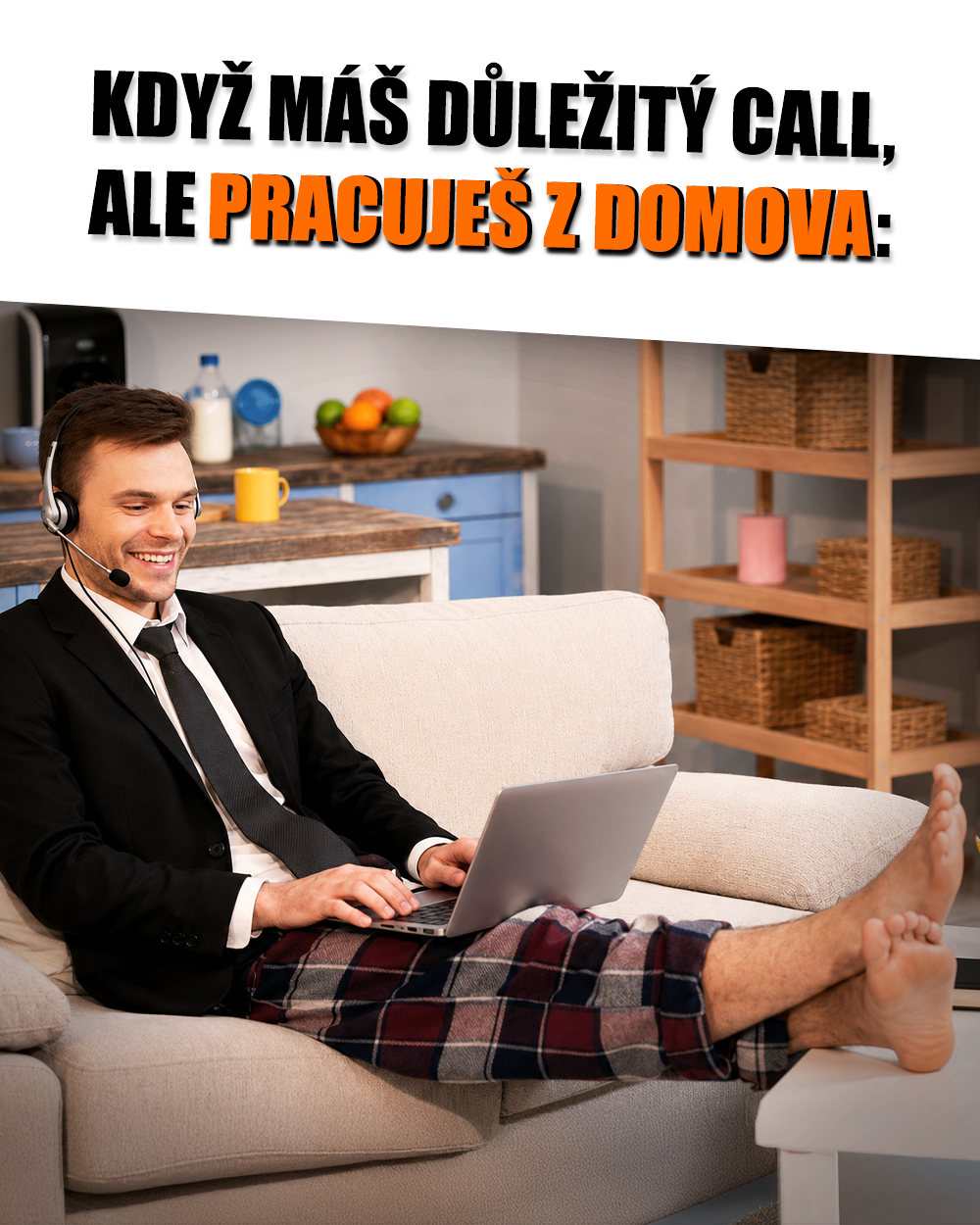 Práce z domova, distanční, remote work. Zdroj: OpenAI/vlastní