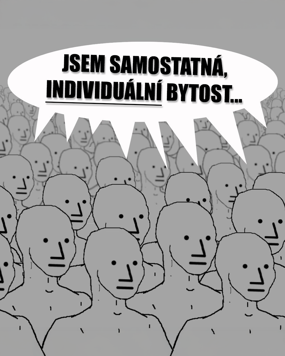 Dav, společnost, lidé, lidi, skupina. Zdroj: reddit/vlastní