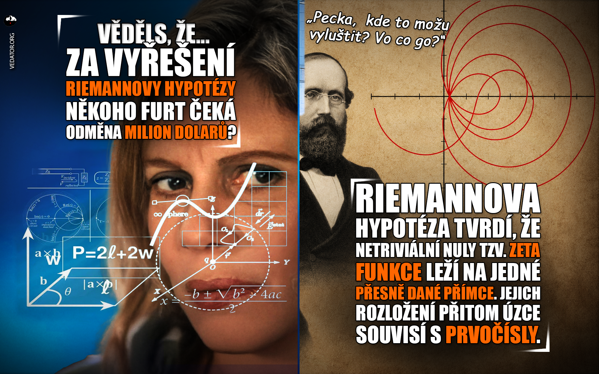 Reinmannova hypotéza, matematika. Zdroj: Vlastní