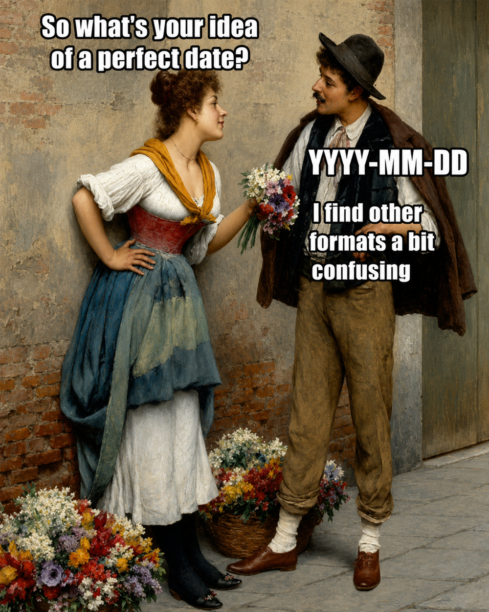 Perfect date! Zdroj: Public Domain