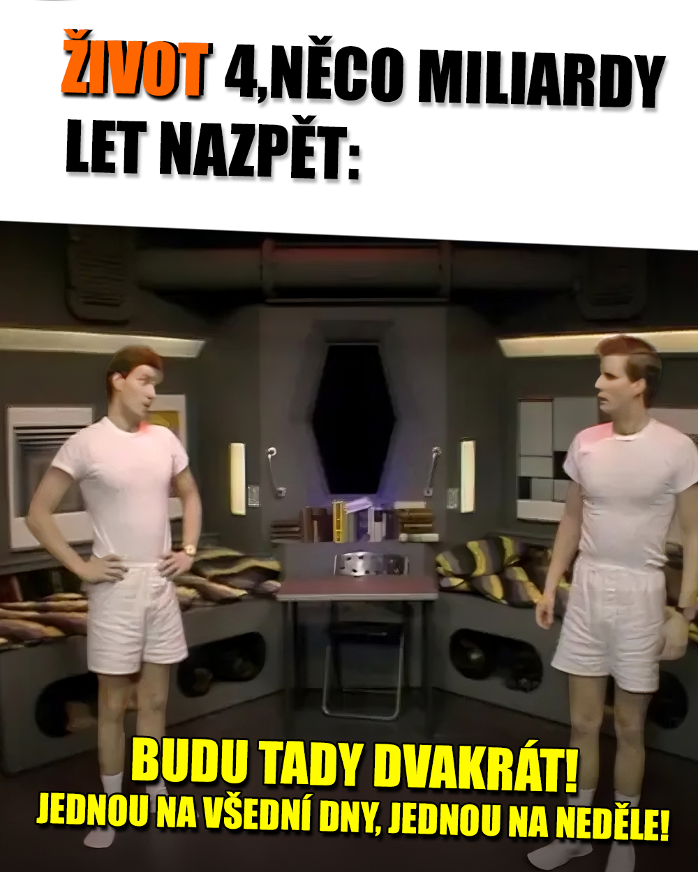 Vznik života, počátek života, život. Zdroj: BBC, vlastní