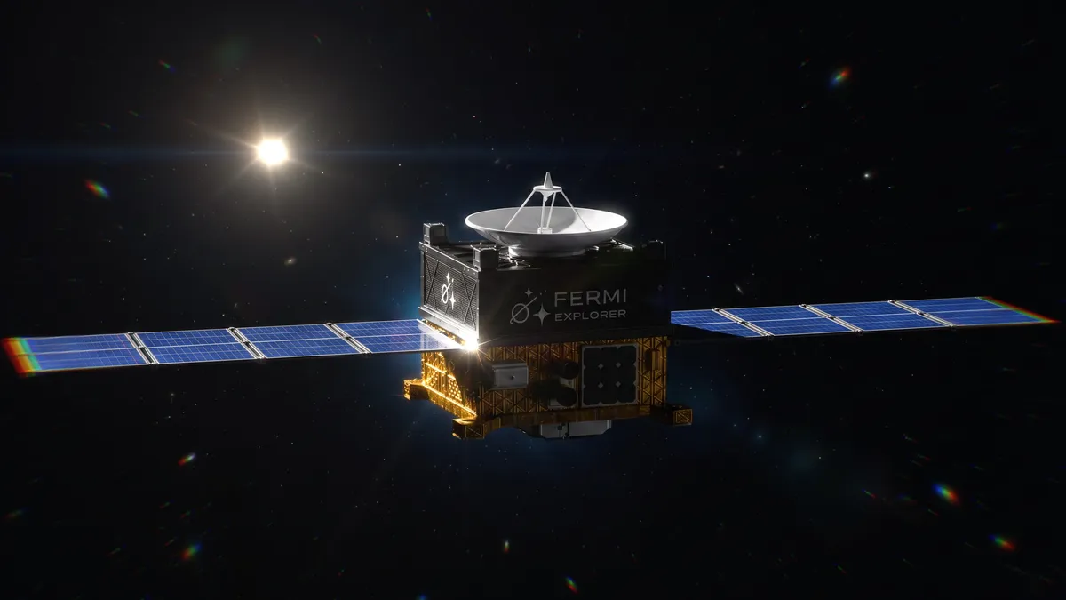 Umělecká představa plánované sondy Fermi Explorer Mission, jejíž start směrem k Alfa Centauri je plánován na rok 2029. Zdroj: Fermi Explorer Mission