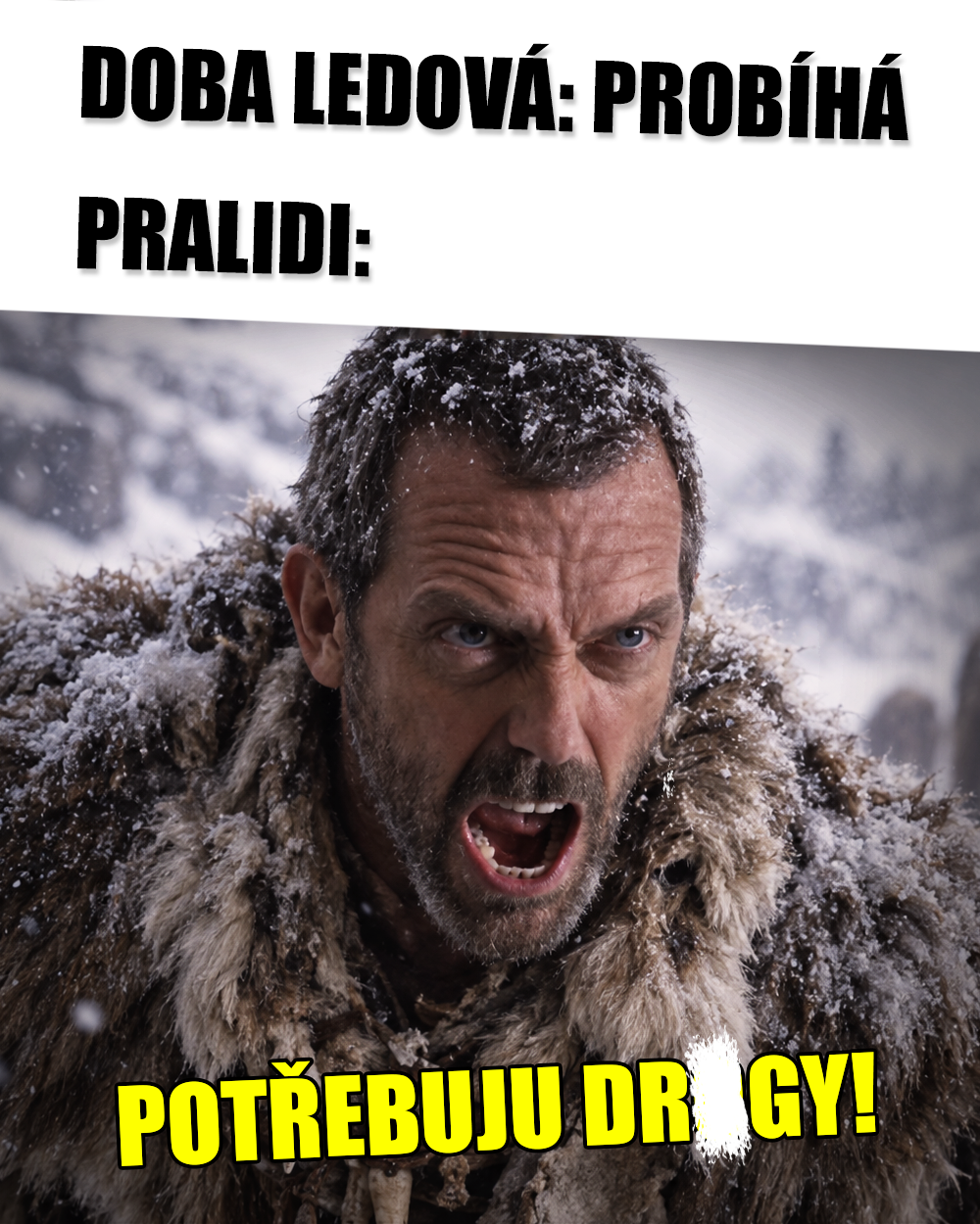 Betel, drogy, užívání drog, doba ledová. Zdroj: CBS, vlastní