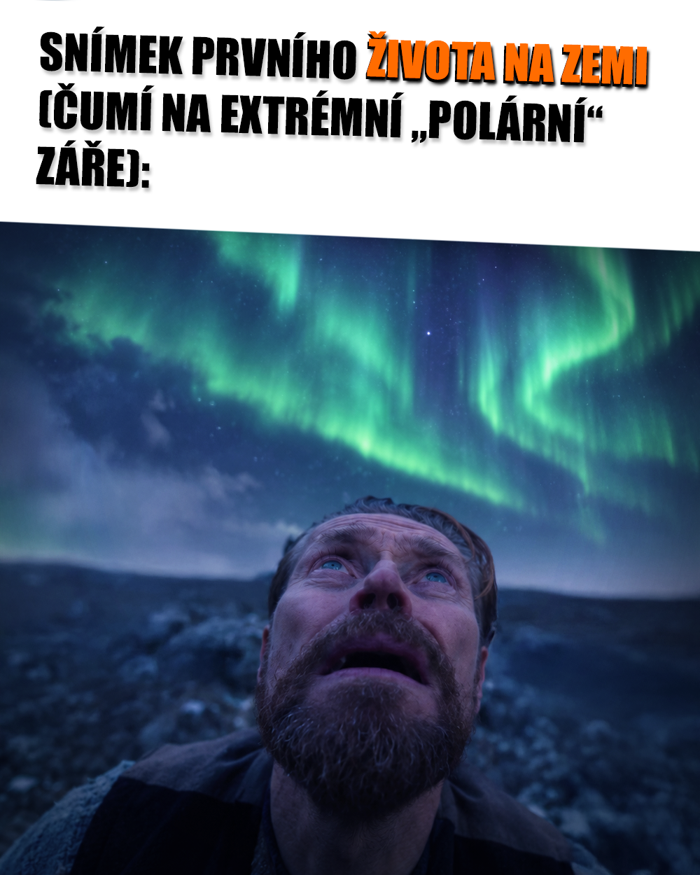 Polární záře, vznik života, mladá Země. Zdroj: Focus/Universal