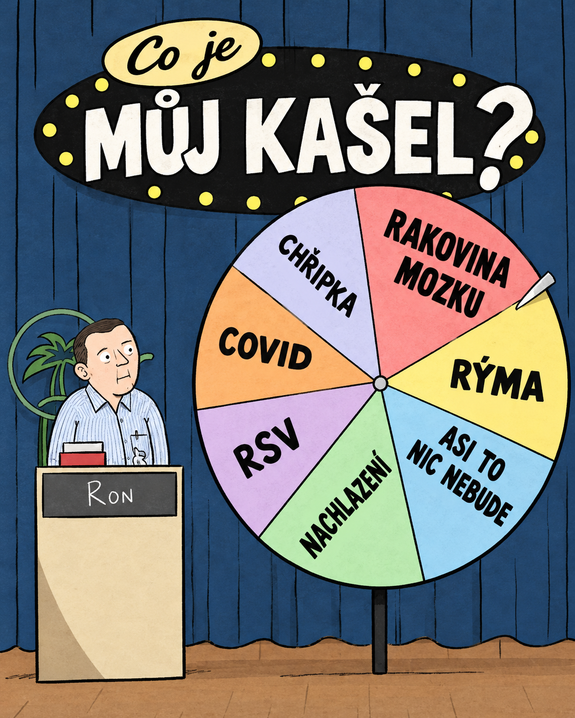 Kašel, rýma, covid, nachlazení, RSV. Zdroj: OpenAI/vlastní