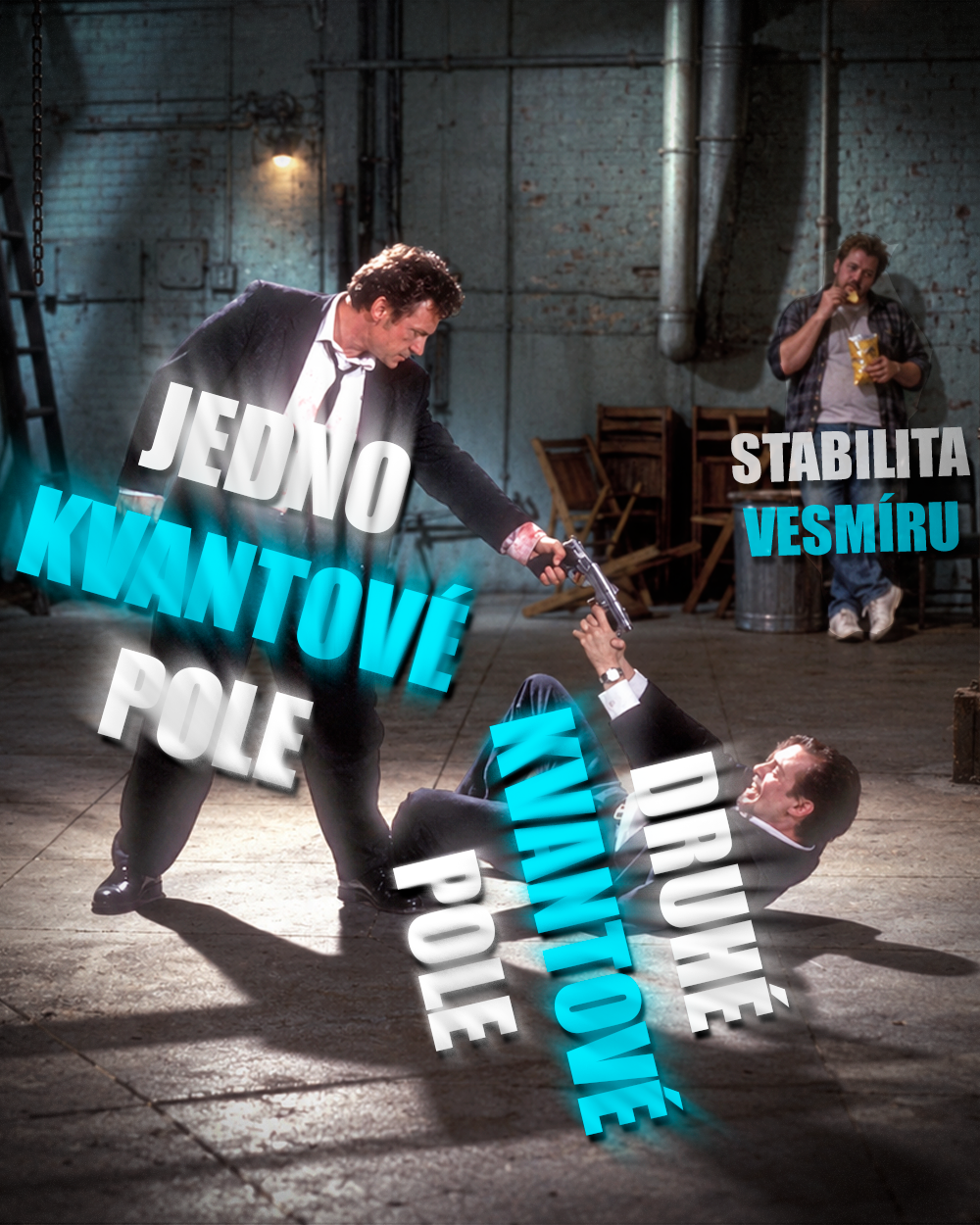 Osobně bych lobboval za termín „kosmický standoff”, lockdowny nemají po roce 2020/2021 úplně nejlepší konotace. Zdroj: Miramax, vlastní