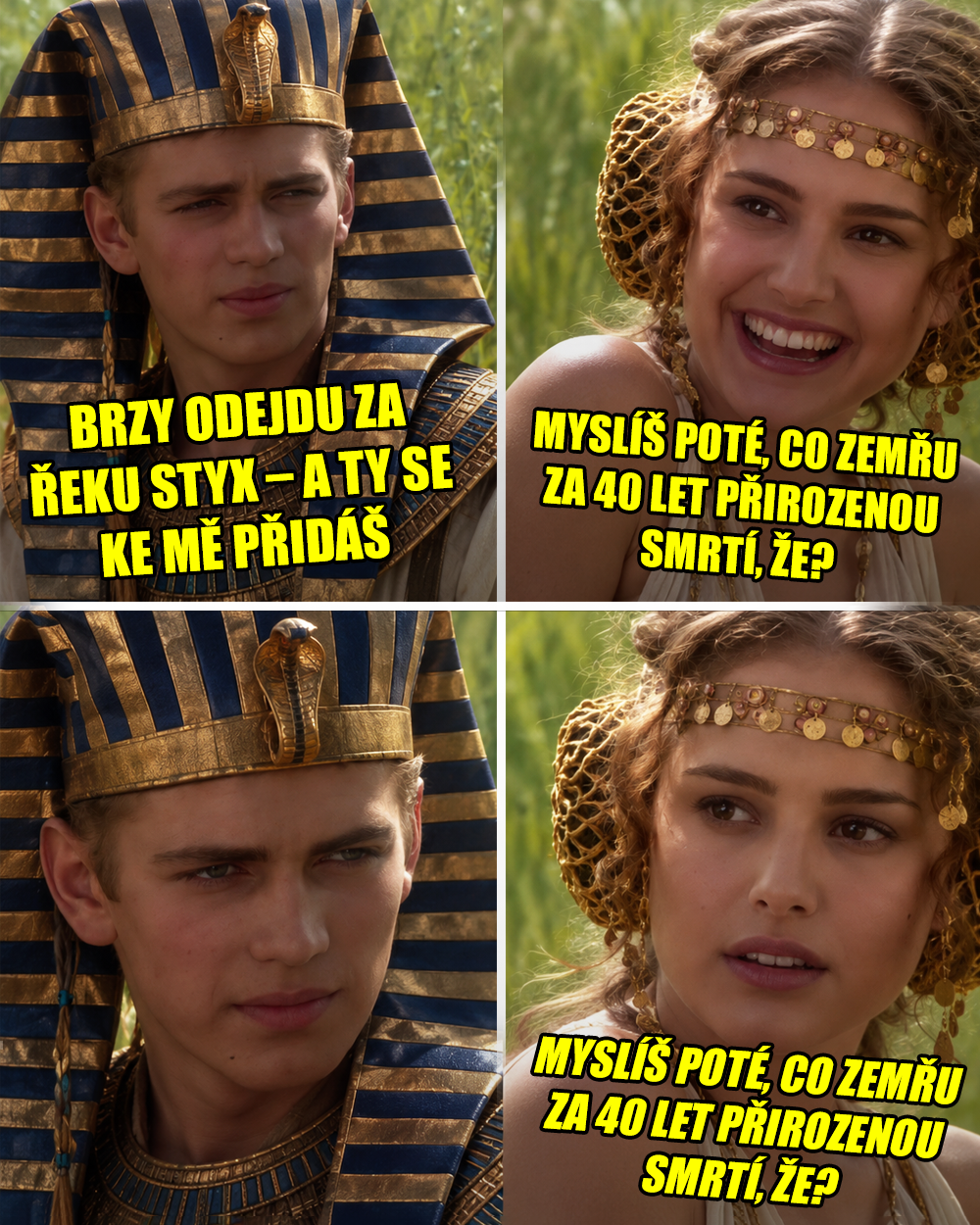 Lidské oběti, Egypt, obětiny, sacrifice. Zdroj: Lucasfilm/vlastní